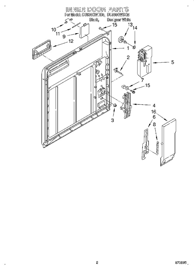 Diagram for DU930QWDB5