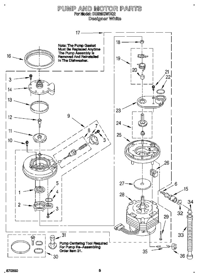 Diagram for DU930QWDQ2