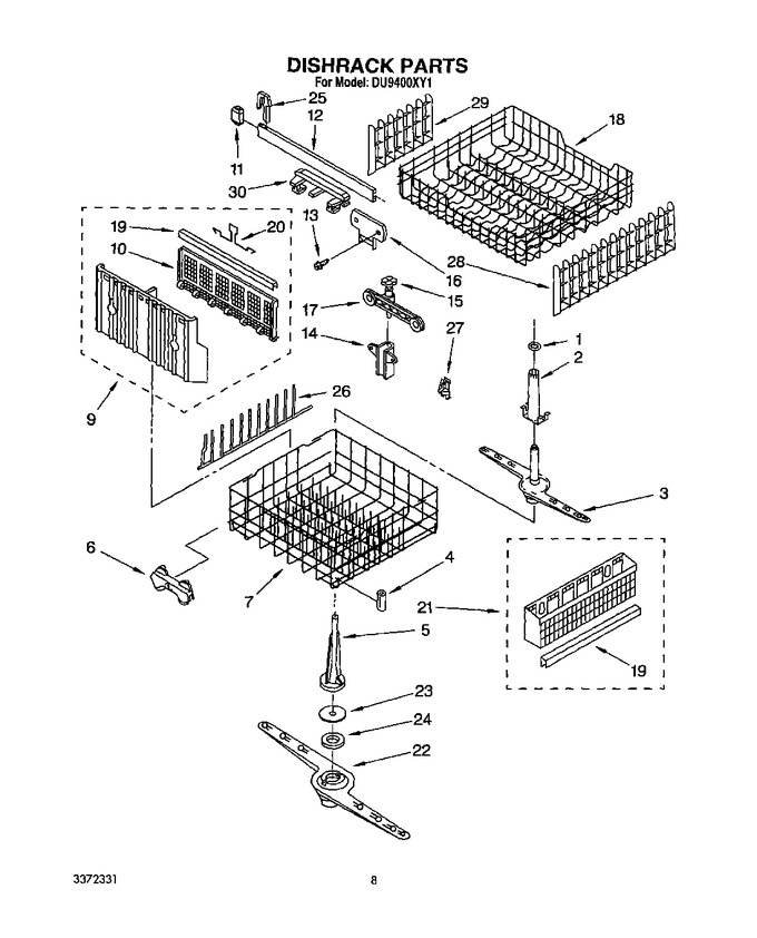 Diagram for DU9400XY1