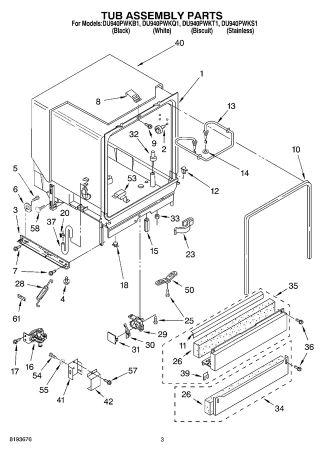 Diagram for DU940PWKS1
