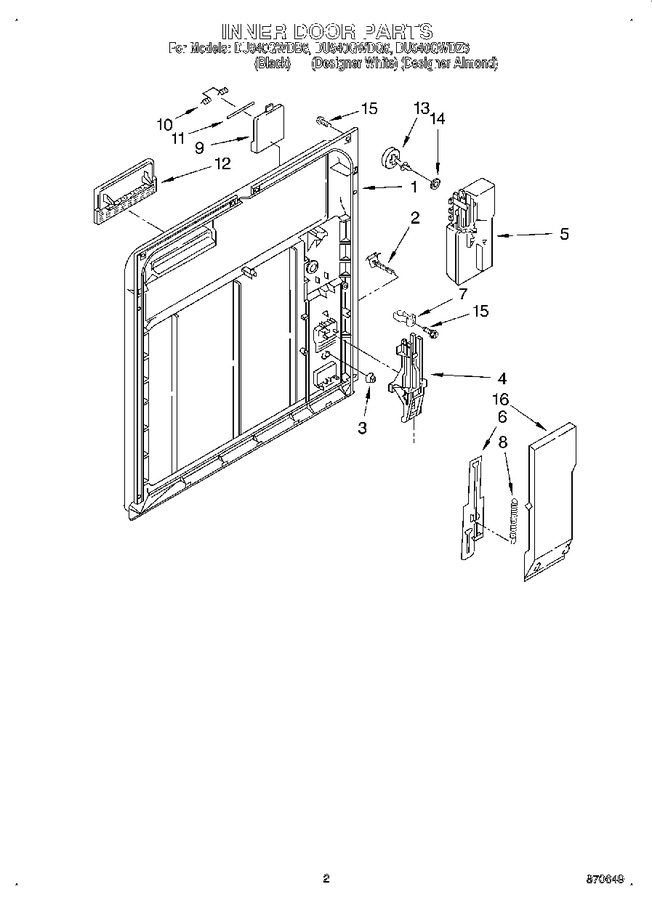 Diagram for DU940QWDZ6