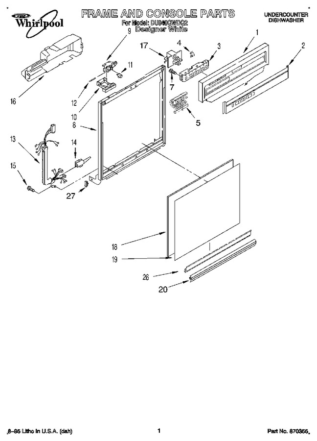 Diagram for DU940QWDQ2