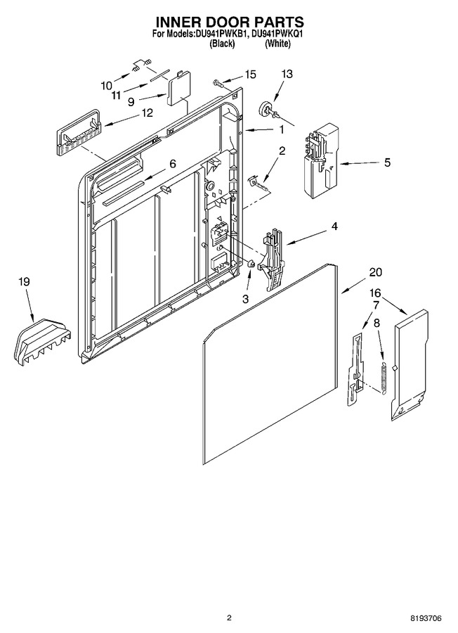 Diagram for DU941PWKB1