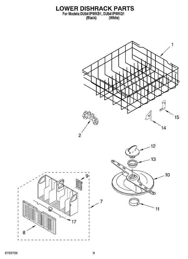 Diagram for DU941PWKB1