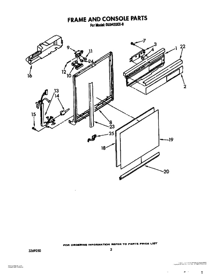 Diagram for DU9420XX0