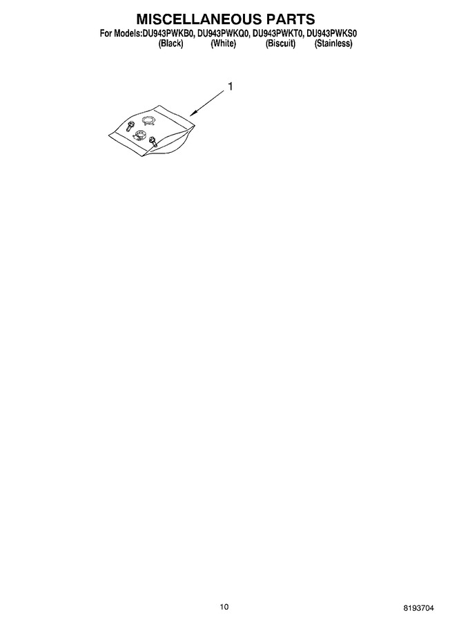 Diagram for DU943PWKB0