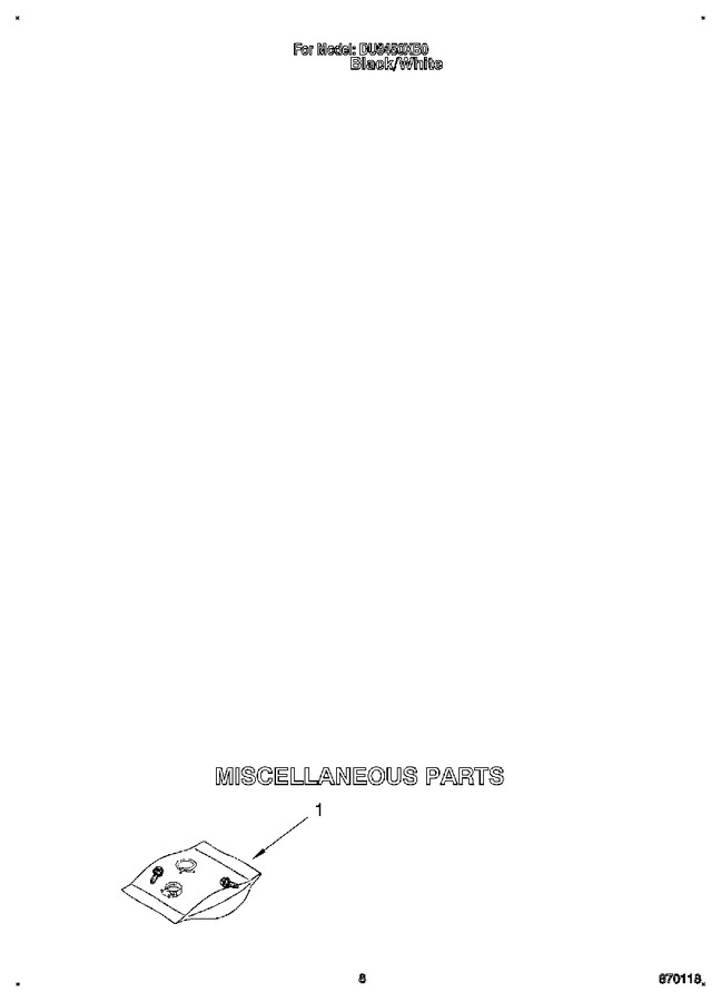 Diagram for DU9450XB0
