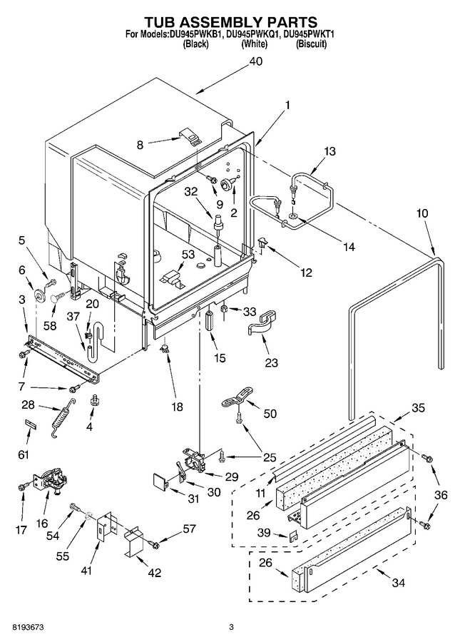 Diagram for DU945PWKT1