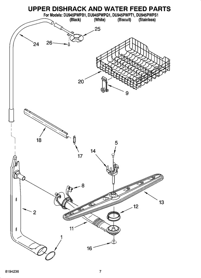 Diagram for DU945PWPB1
