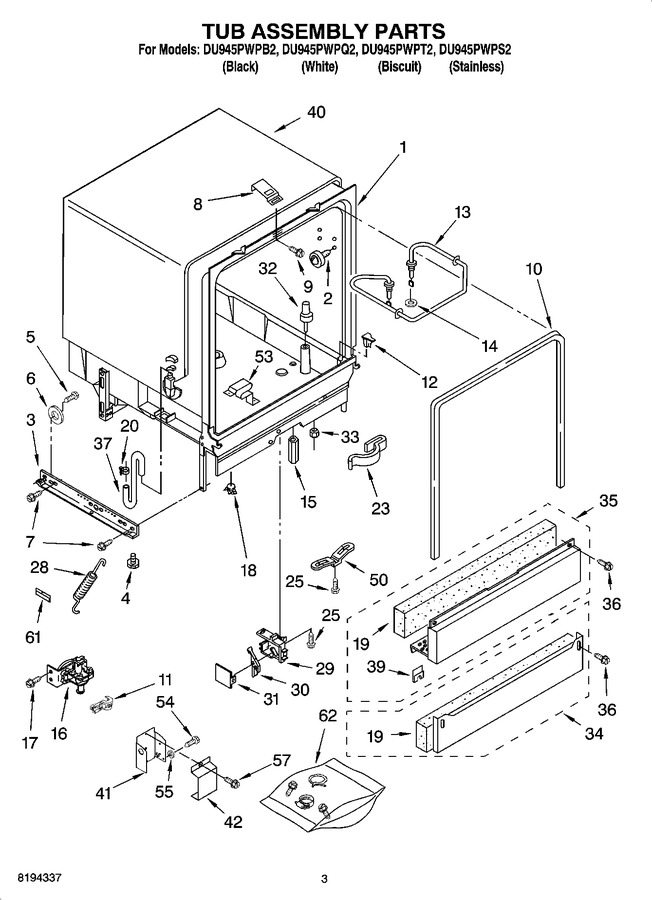 Diagram for DU945PWPT2