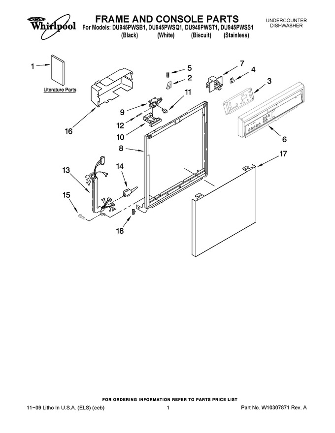 Diagram for DU945PWST1