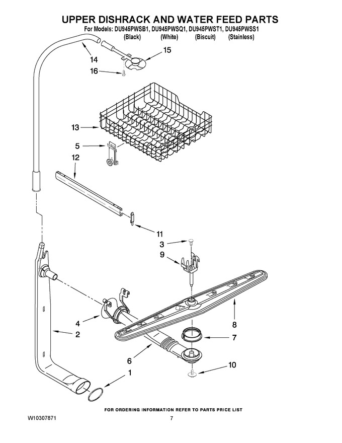 Diagram for DU945PWSQ1