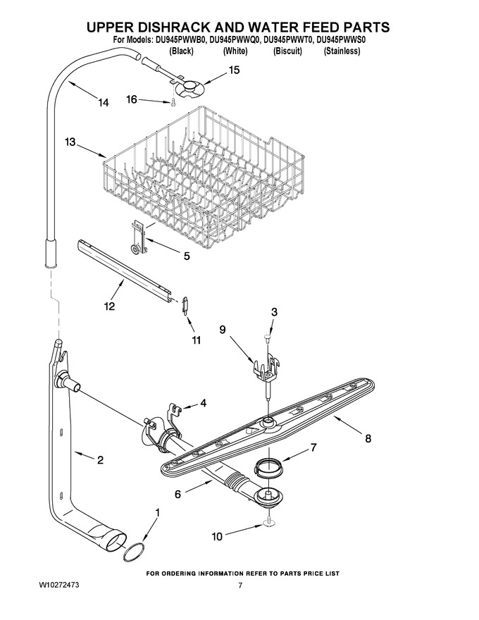Diagram for DU945PWWT0