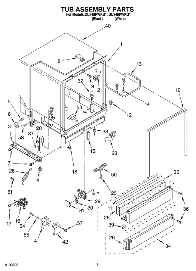 Diagram for DU948PWKB1