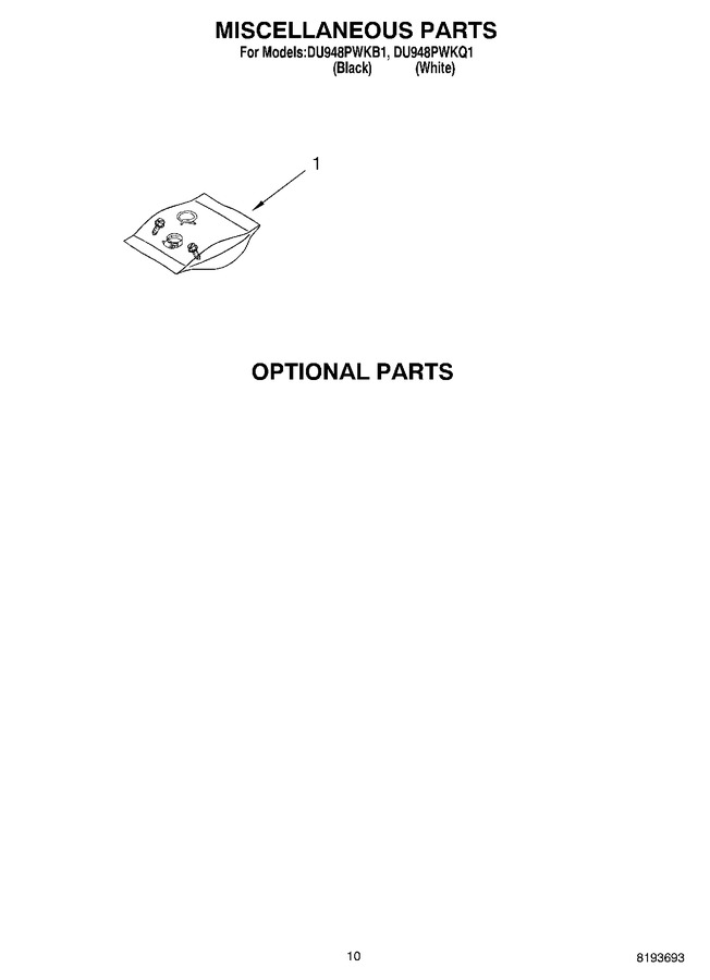 Diagram for DU948PWKB1