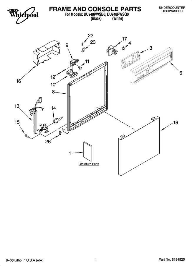 Diagram for DU948PWSQ0