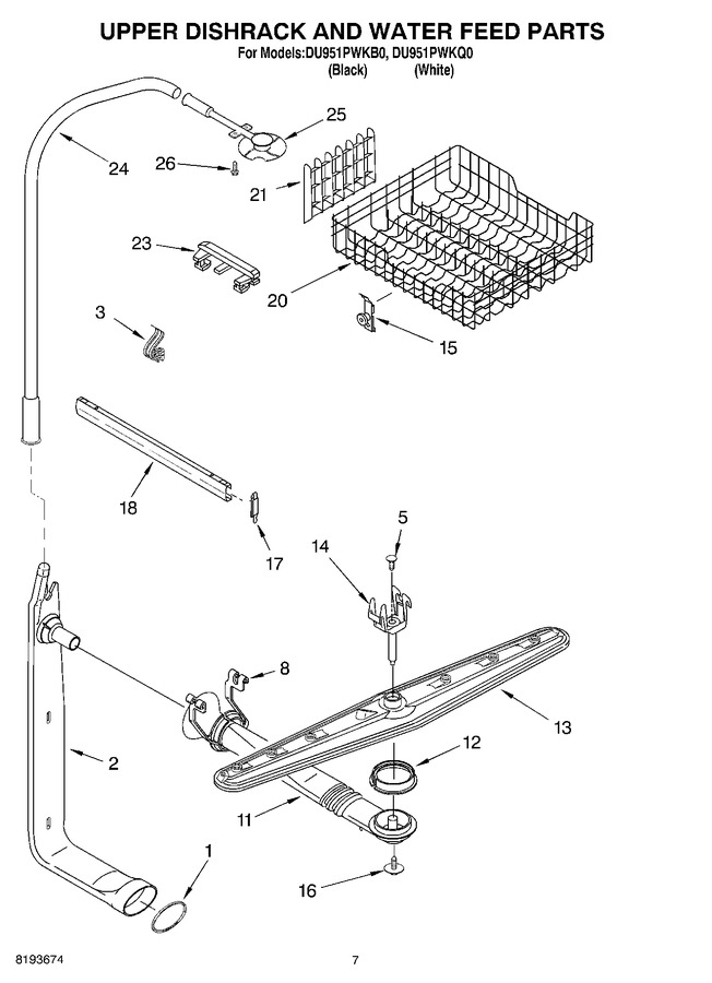 Diagram for DU951PWKB0