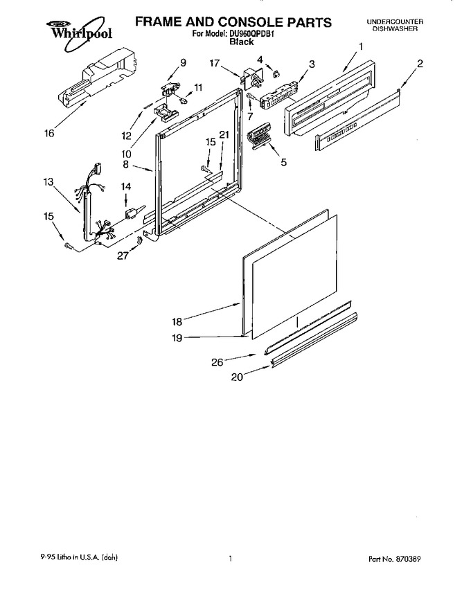 Diagram for DU960QPDB1