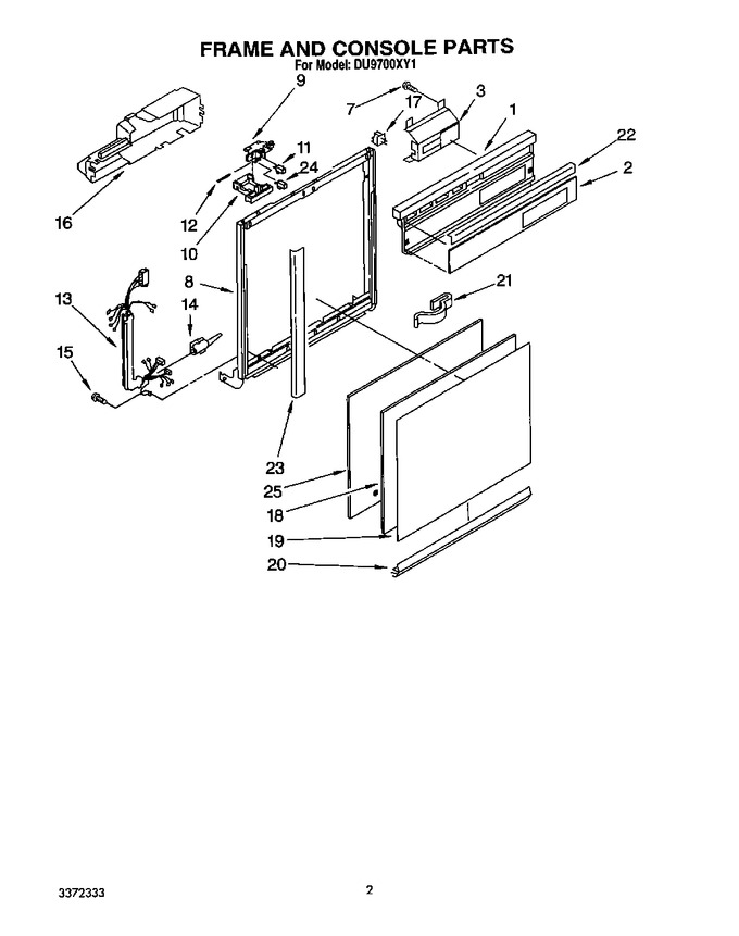 Diagram for DU9700XY1