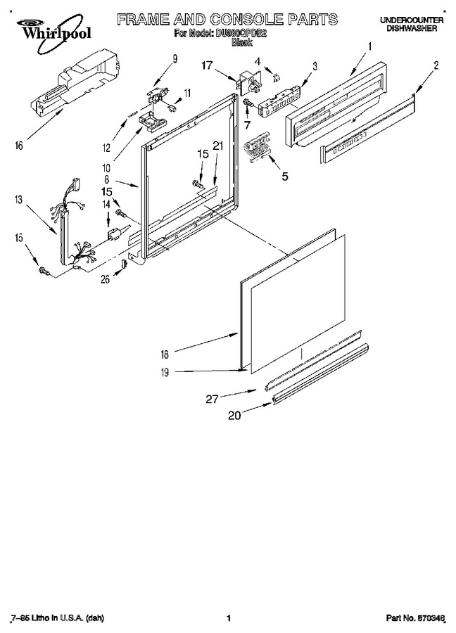 Diagram for DU980QPDB2