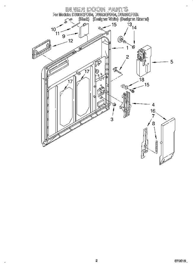 Diagram for DU980QPDQ4