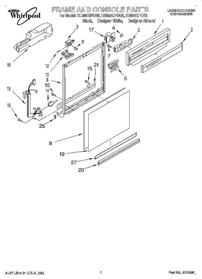 Diagram for DU980QPDB5