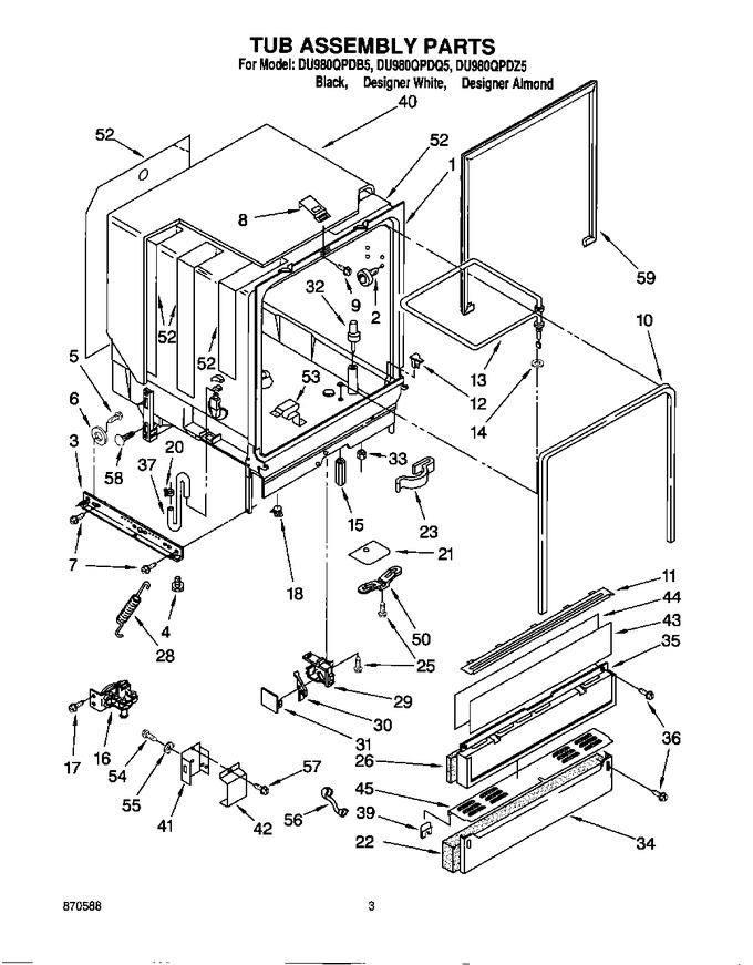 Diagram for DU980QPDB5