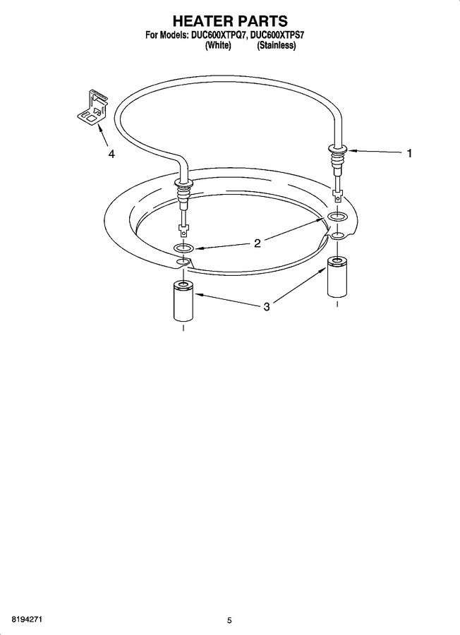 Diagram for DUC600XTPS7