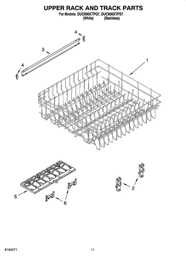 Diagram for DUC600XTPS7
