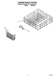 Diagram for 11 - Lower Rack Parts, Optional Parts (not Included)