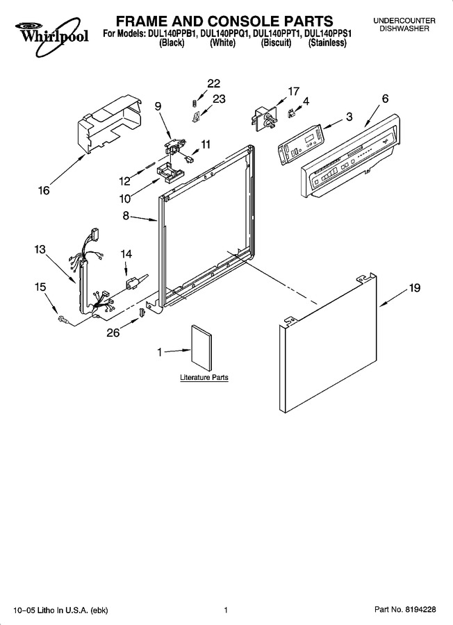 Diagram for DUL140PPS1