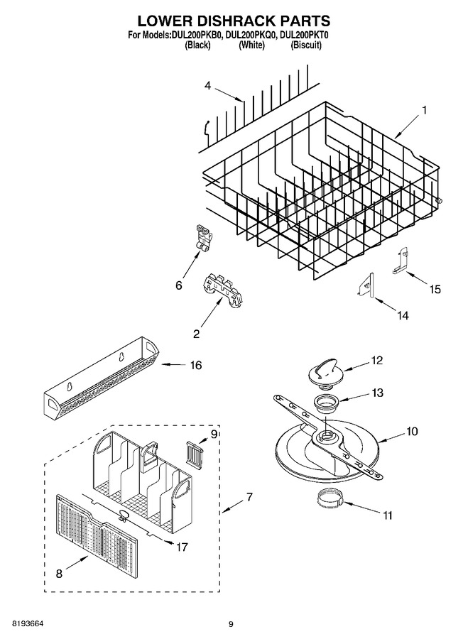 Diagram for DUL200PKT0