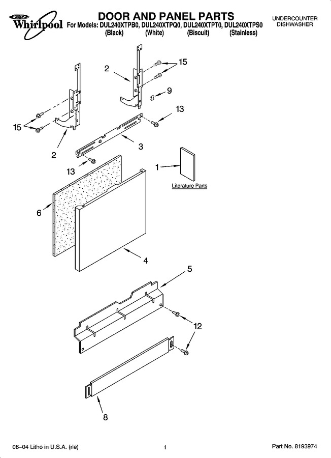 Diagram for DUL240XTPS0