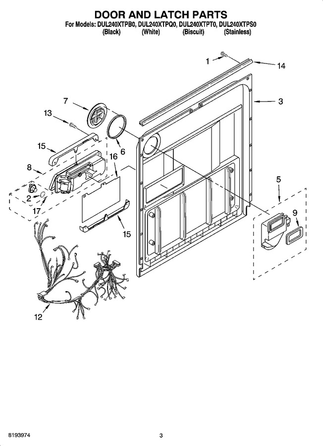 Diagram for DUL240XTPS0