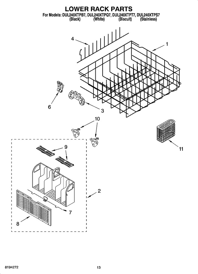 Diagram for DUL240XTPQ7