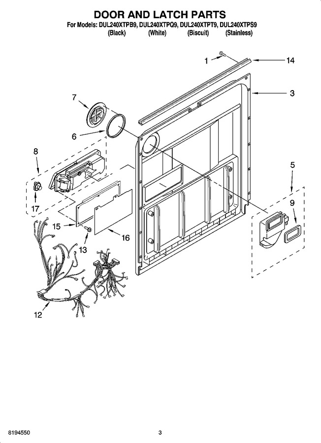 Diagram for DUL240XTPS9