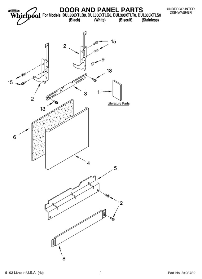 Diagram for DUL300XLTS0
