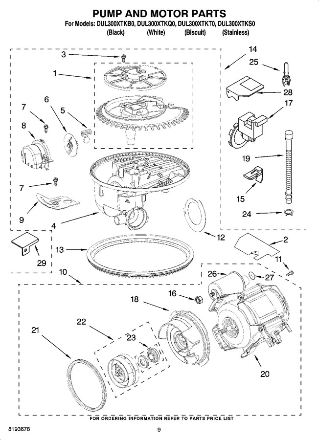 Diagram for DUL300XTKT0