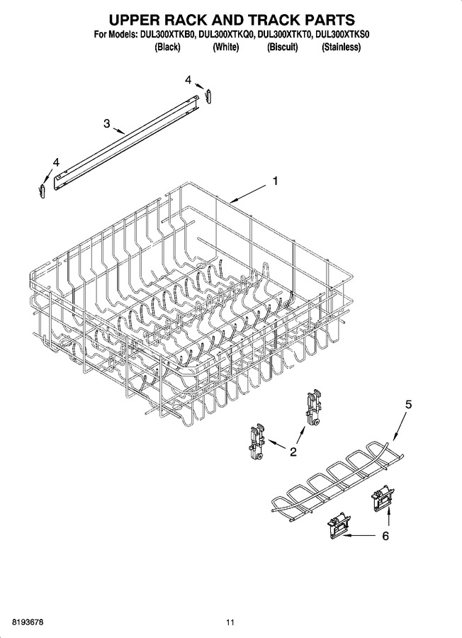Diagram for DUL300XTKS0