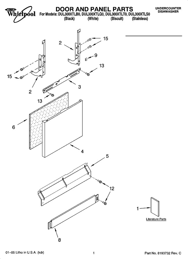 Diagram for DUL300XTLT0
