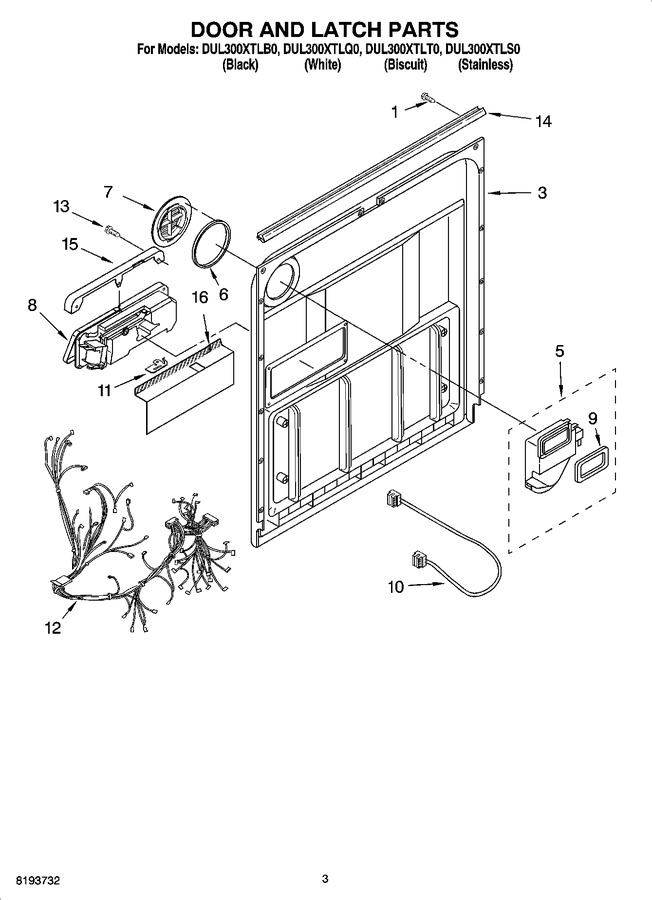 Diagram for DUL300XTLT0