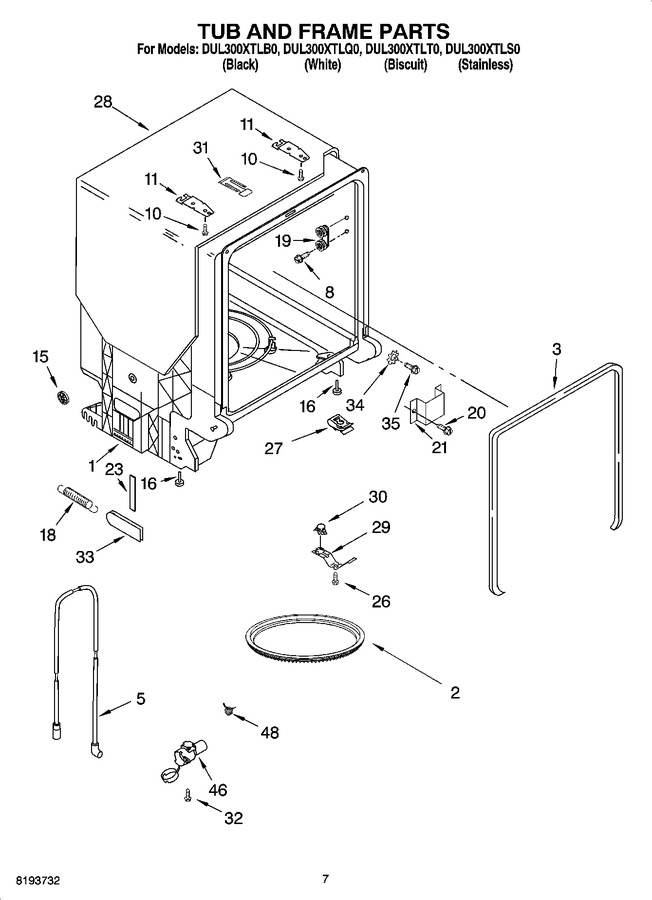 Diagram for DUL300XTLT0