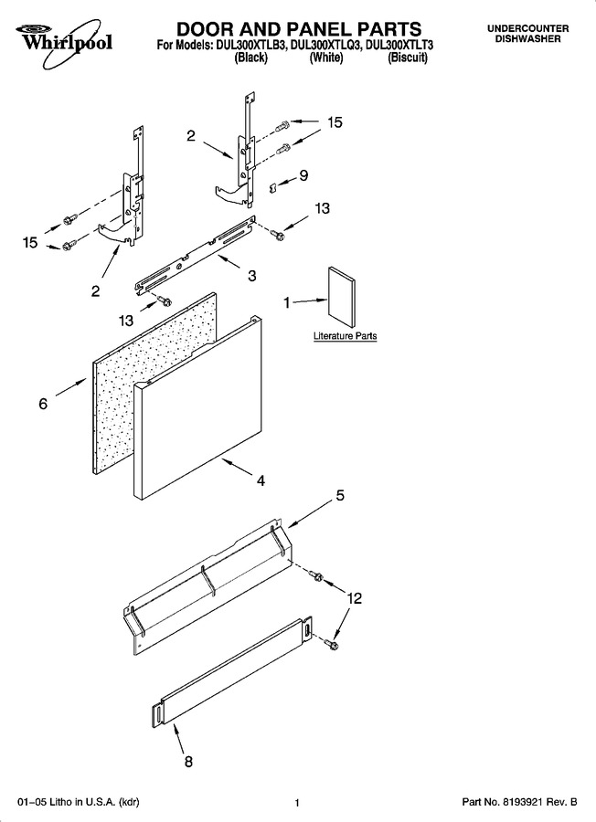 Diagram for DUL300XTLT3
