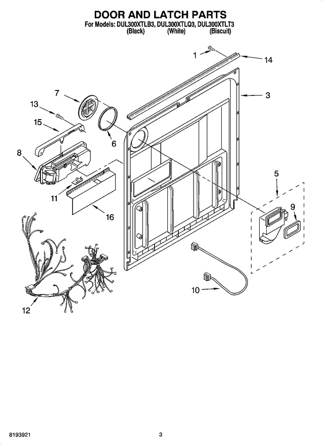 Diagram for DUL300XTLT3