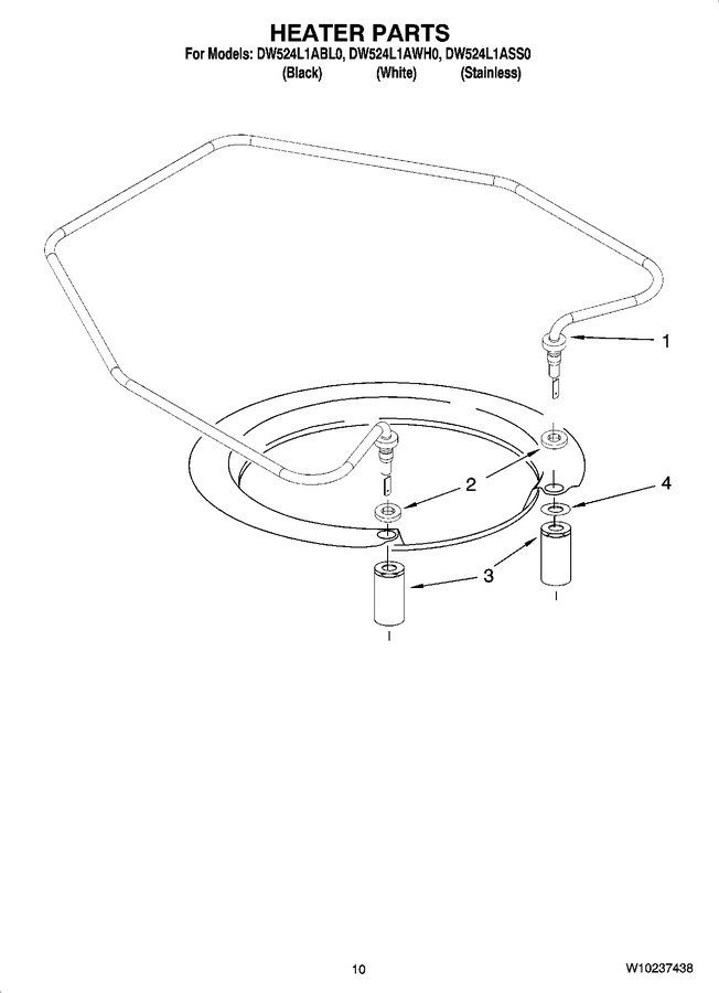 Diagram for DW524L1AWH0