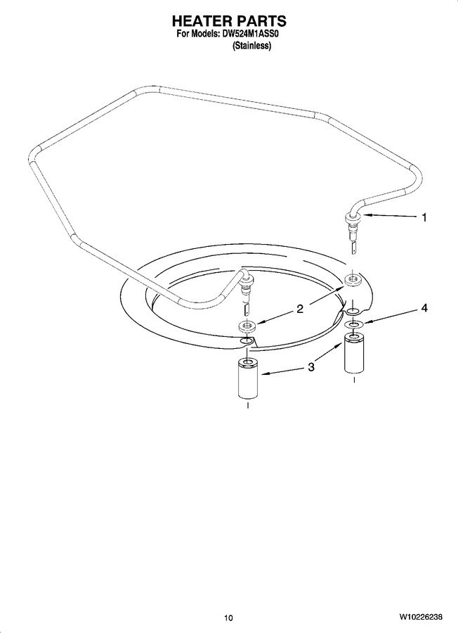 Diagram for DW524M1ASS0