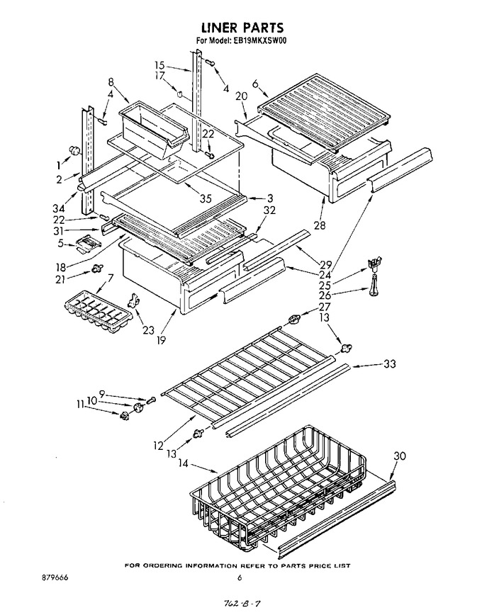 Diagram for EB19MKXSW00