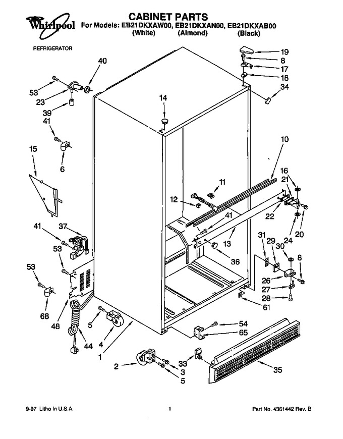 Diagram for EB21DKXAW00