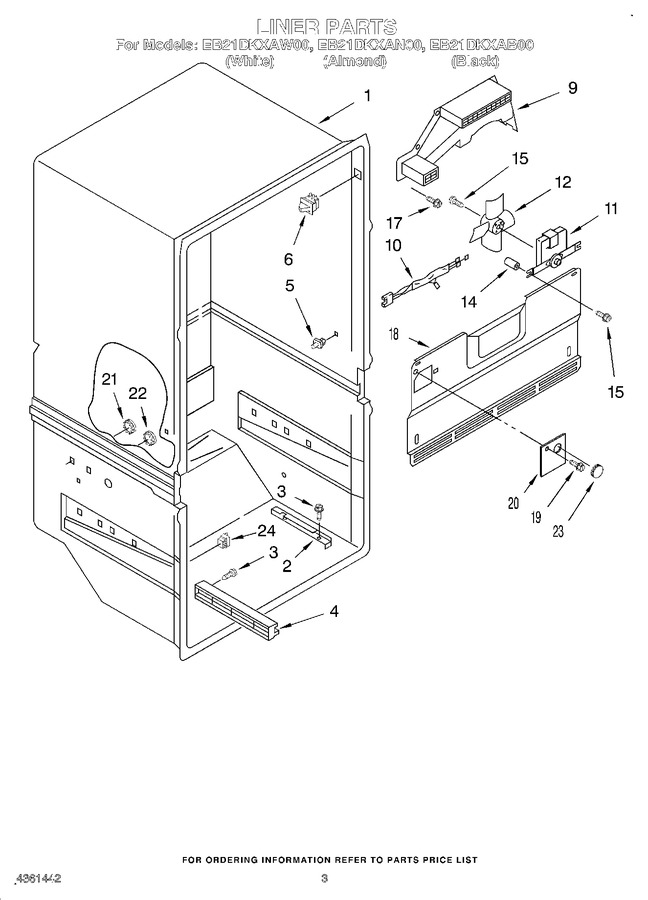 Diagram for EB21DKXAW00