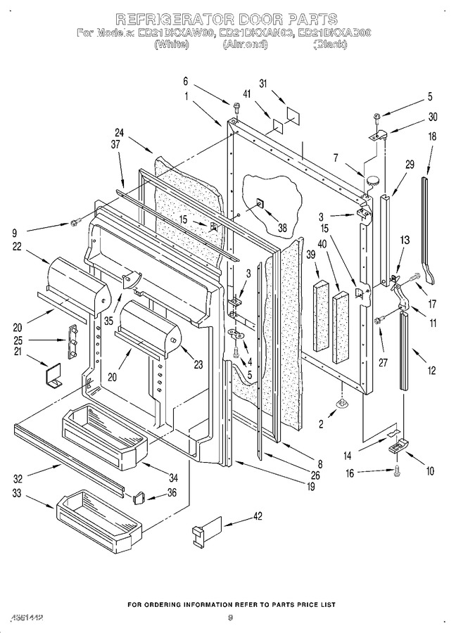 Diagram for EB21DKXAW00